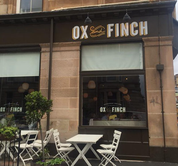 <span>Case Study</span>Ox & Finch, Top Finnieston Restaurant